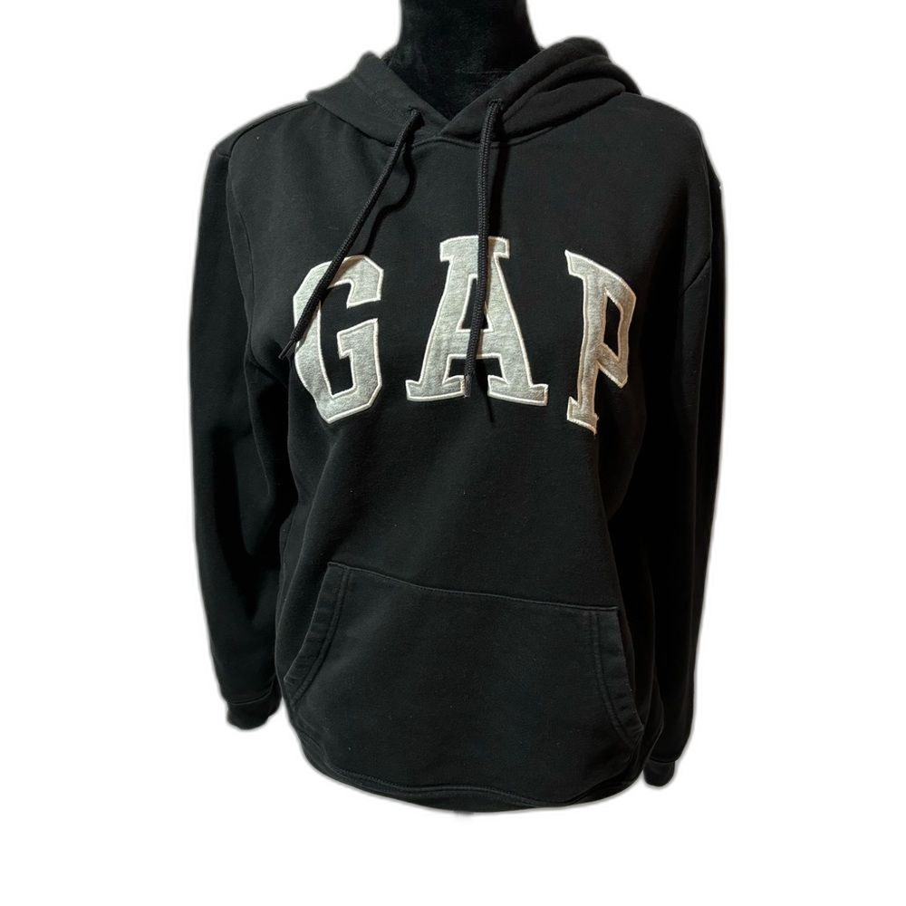 GAP Black Pullover Hoodie UNISEX Size M